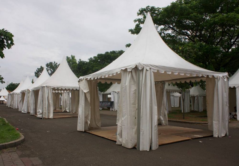 Sewa Tenda Kerucut / Tenda Sarnafil di Lampung | Pangeran Event Lampung